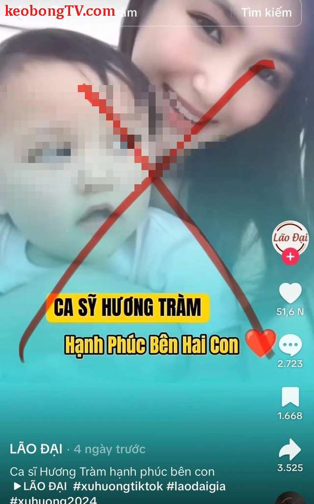  Hương Tràm giận dữ mạnh trước các thông báo sai về cthị xã sinh con