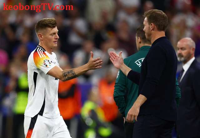  Euro 2024: HLV tuyển Đức nói gì về "nhạc trưởng" Toni Kroos?