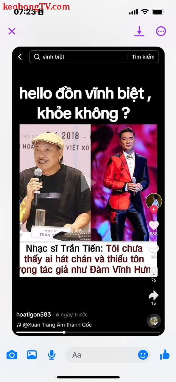 Nhạc sĩ Trần Tiến, Đàm Vĩnh Hưng lên tiếng sau thông báo về "người hát chán…"