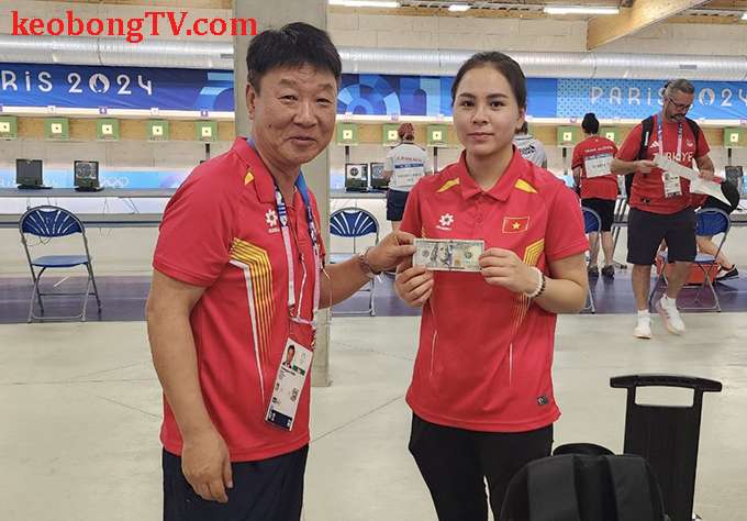 Thi đấu hoàn hảo, Trịnh Thu Vinh nhận thưởng tiền mặt tại Olympic Paris