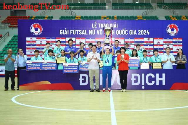  Futsal nữ VĐQG: Thuỳ Trang vua phá lưới, Thái Sơn Nam quán quân 3 mùa liên tục